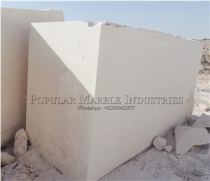 Pakistan White Limestone Blocks