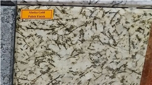 Alaska Gold Granite Slabs