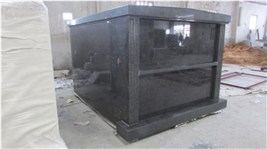Flat Top Two Crypt Family Mausoleum Niche Columbarium