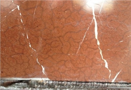 China Coral Red Marble Slabs Red Marble Wall, Floor Covering