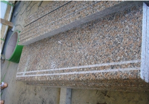 G562 B Granite Polish And Flame Tile And Stair