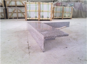 G635 Stair, G635 Pink Granite Stairs