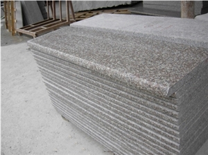 G664 Bainbrook Brown Luna Pearl Granite Stairs & Steps