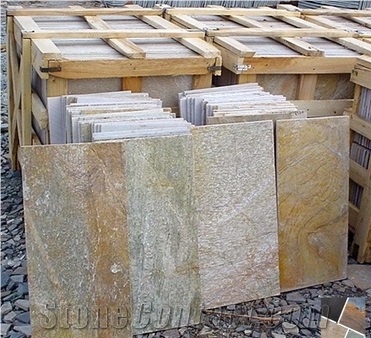 Oyster Slate Floor, China Beige Slate Tiles