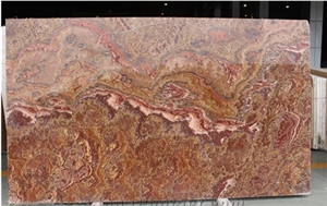 Turkey Red Onyx Slabs & Tiles 109