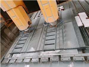 Granite Groove CNC Drain Panel Stone Landcape Drainage Paver
