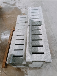 Landscape Stone Drainage Granite CNC Groove Drain Panels