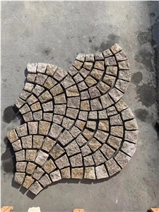Mesh Backes Stone Paver Driveway Granite Paing Stone Paving