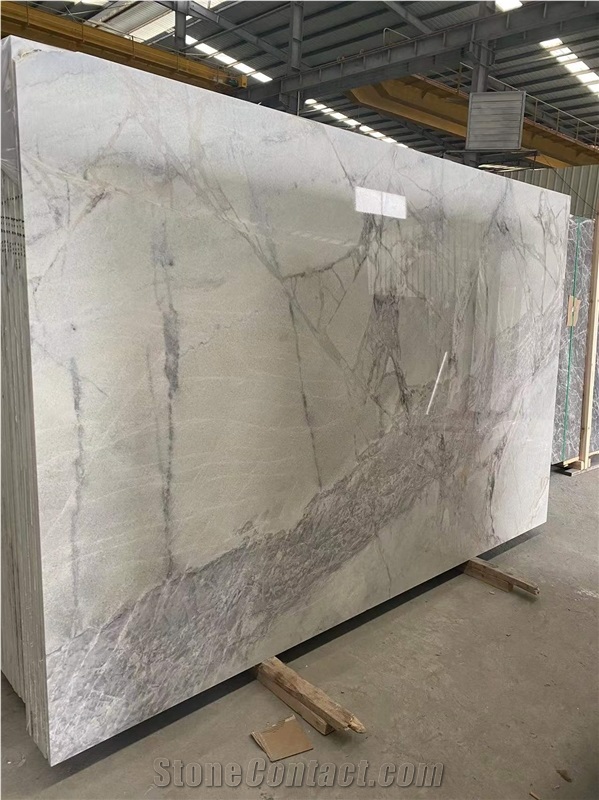 High Quality Polished Victoria Gray Marble For Background