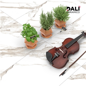 Statuario Carara - Polished Porcelain Tiles