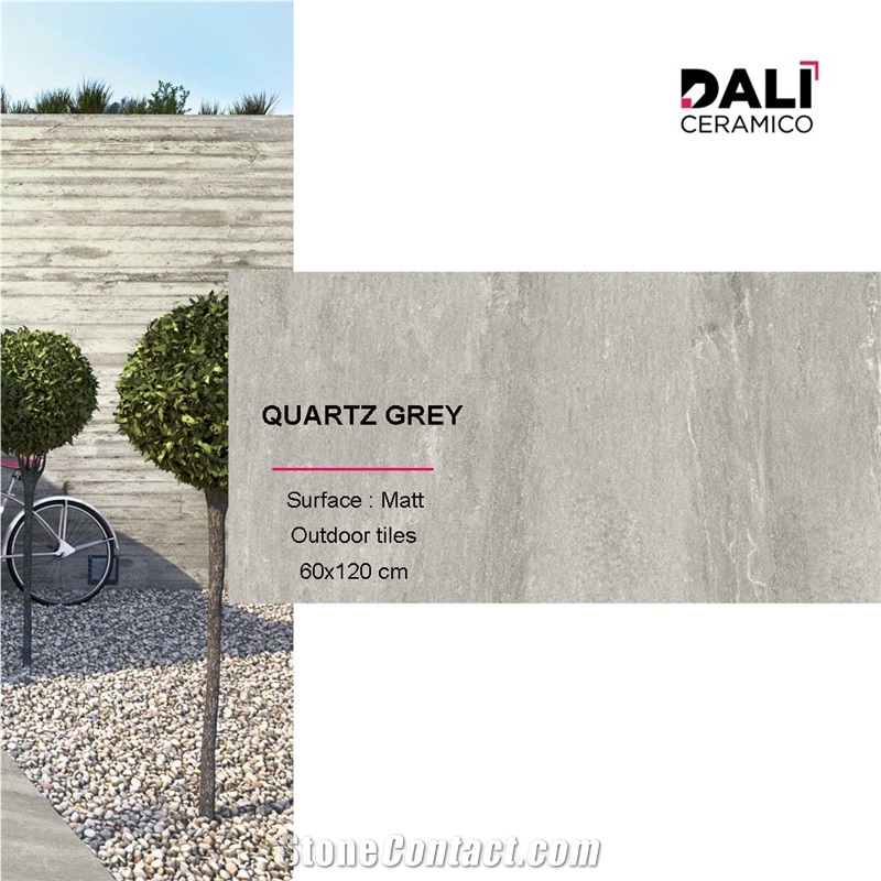 Quartz Grey Porcealin Tiles