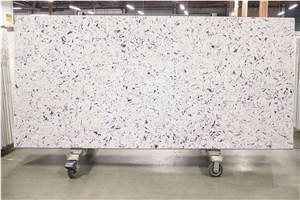 Silestone Arctic Polished Quartz Slabs