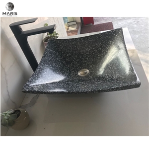 High Quality Water Resistance Terrazzo Stone Wash Hand Basin