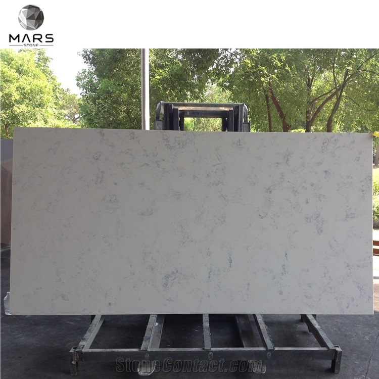 New Arrival Kitchen Artificial White Quartz Stone Countertop