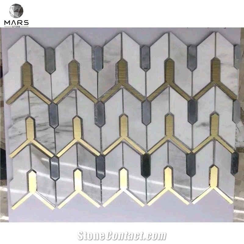 Polished Surface Green Glass Mosaic For Bathroom Wall Tiles