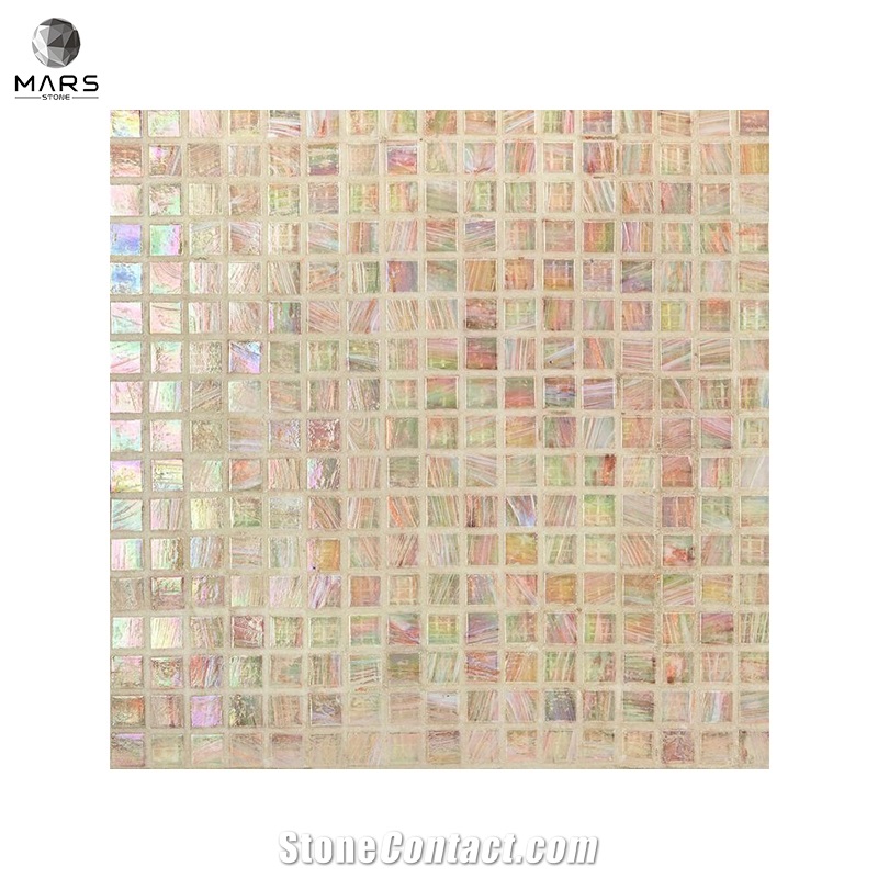 Western Type Mix Colored Glass Mosaic Tiles