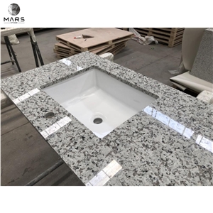 China Bala White Flower Granite Vanity Granite Countertops