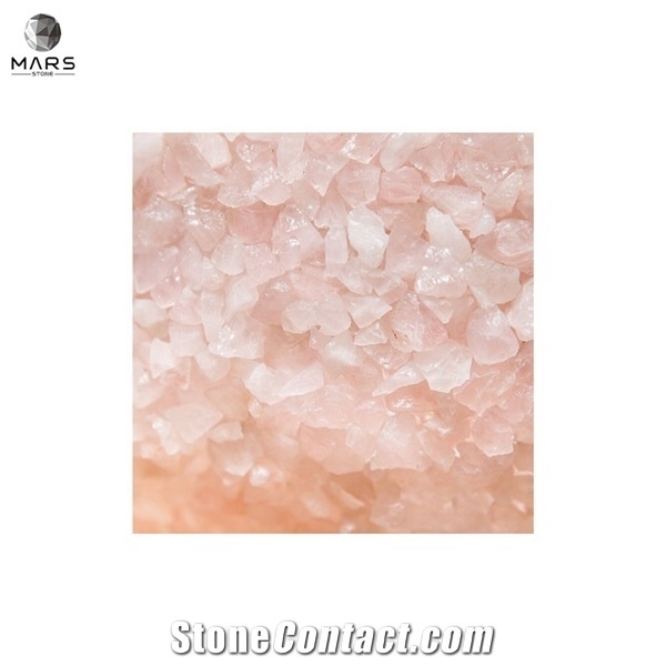 Chinese Factory Pink Stone Wash Basin Polished Design Round