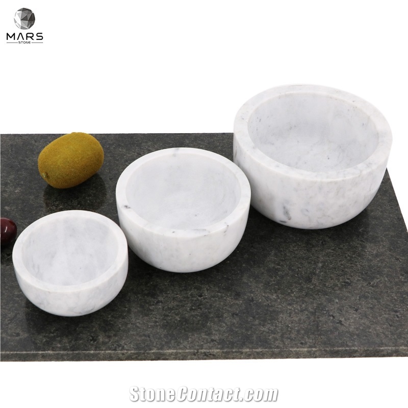 Convenient Marble Home Decor Accessory Marble Stone Bowl