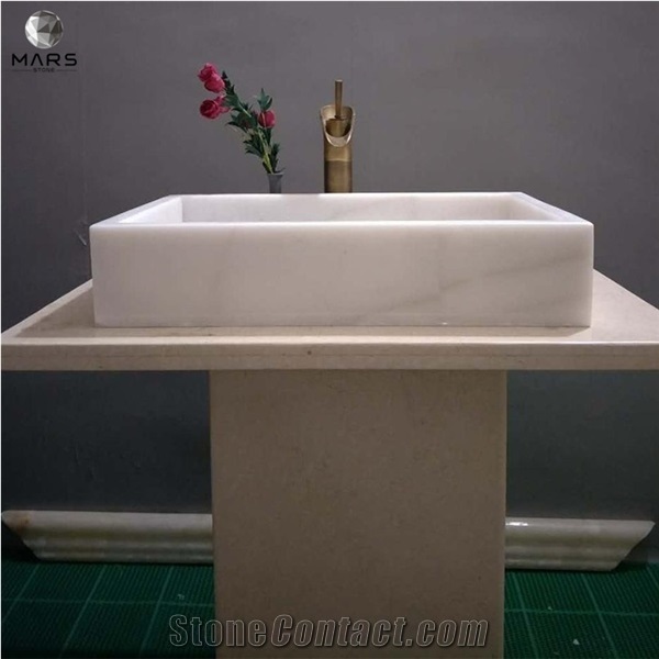 High Polished Vanity Basin, Onyx Bathroom Sink