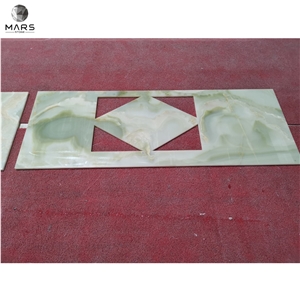High Quality Luxury Kitchen Natural Green Onyx Countertops