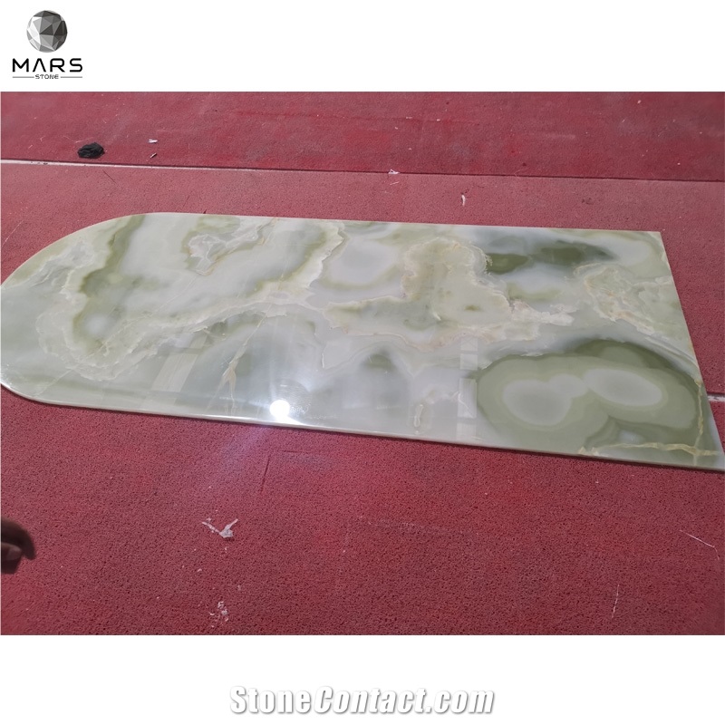 High Quality Luxury Kitchen Natural Green Onyx Countertops