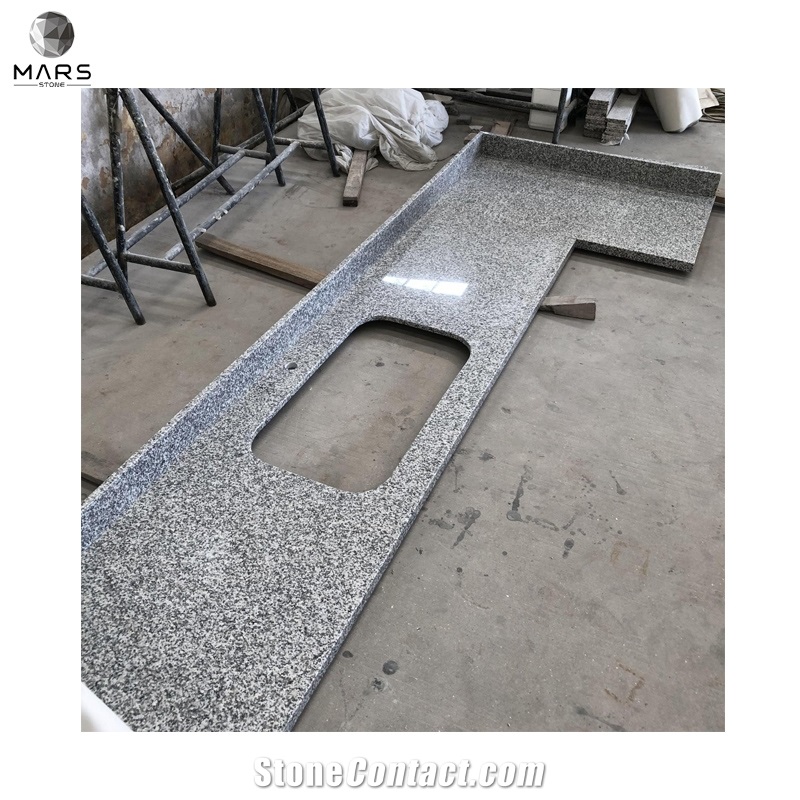 Hot Sale Chinese Natural  Light Grey Granite Kitchen Top