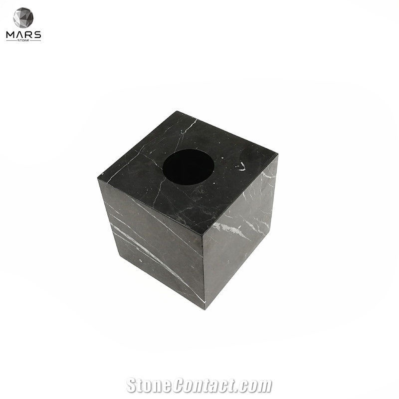 Hot Sale Modern Marble Accessories Black Marble Stone