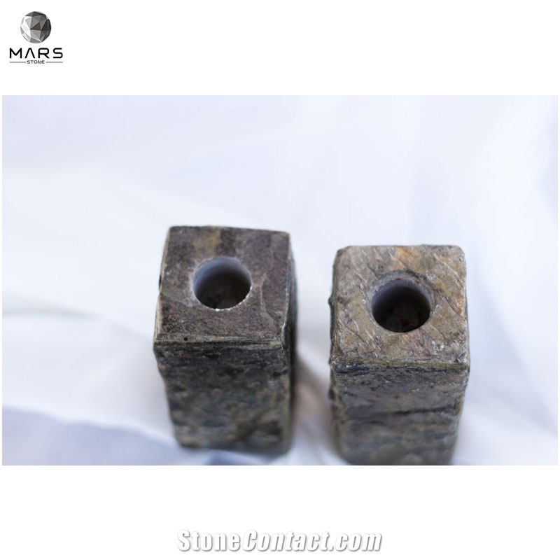 Hot Selling Unique Artistic Natural Stone Candle Holders