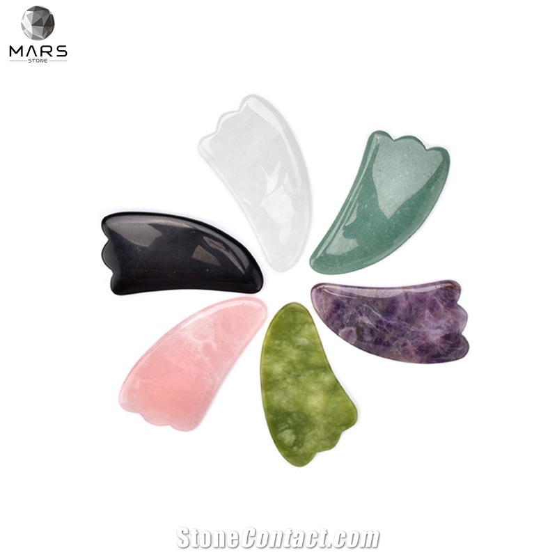 Marble Home Decor Face Tools Jade Facial Scraping Stone