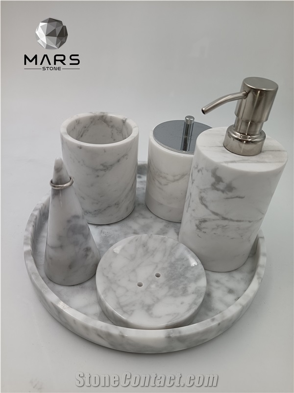 Marble Stone Bath Accessories, Bathroom Set