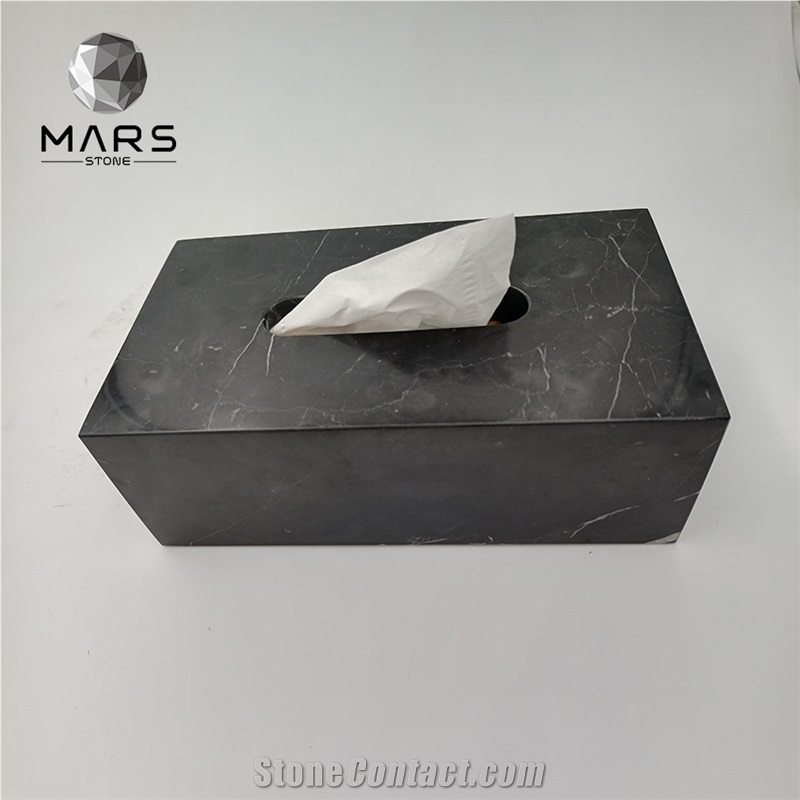 Marble Tissue Box Nordic Style Office Disposable Napkins Box