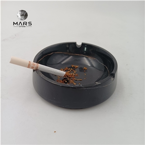 Natural Marble Stone Handmade Crafts Unique Ashtray