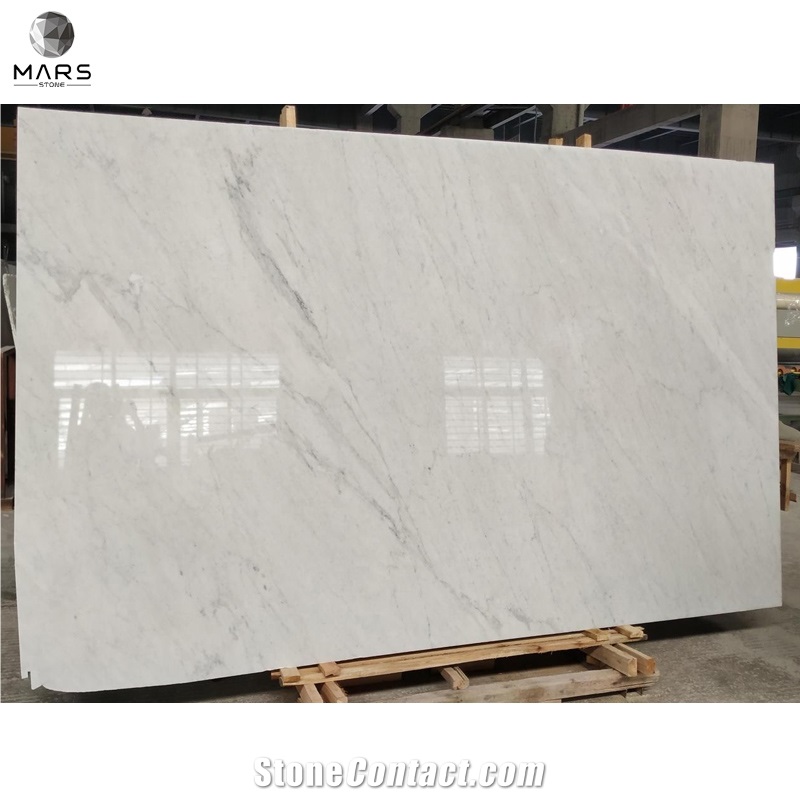 Natural Stone Carrara White Marble Bathroom Countertops