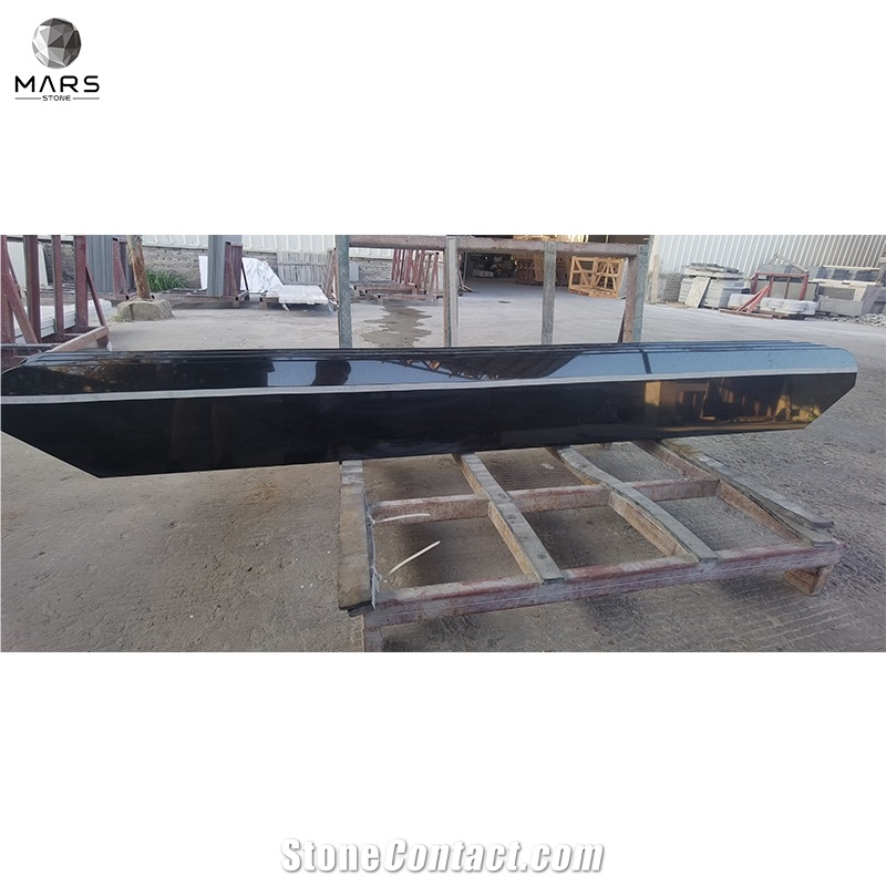 Popular High Quality Chinese Hebei Black Granite Countertop