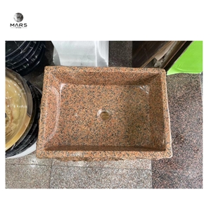 Rough Washbasin Natural Stone Basin For Bathroom Sink