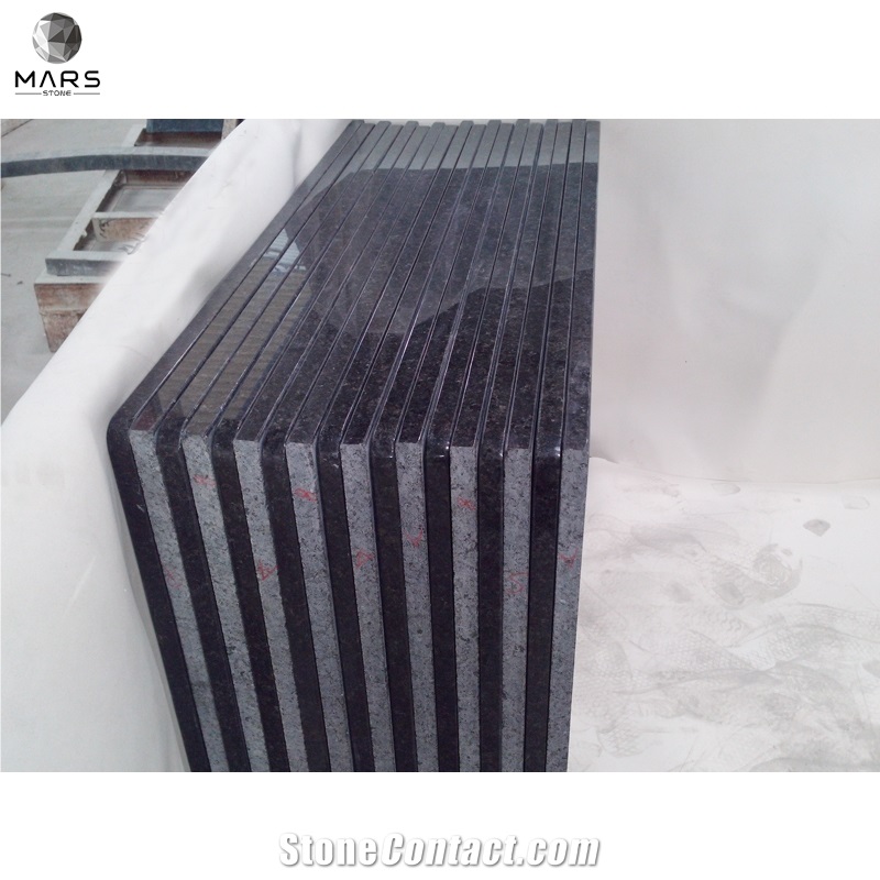 USA Bathroom Polished Shanxi Black Granite Vanity Tops