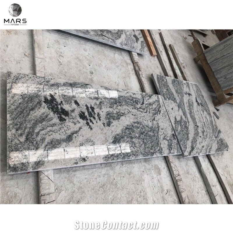 White Custom Sink Top China Juparana Granite Countertop