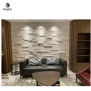 White Natural Stone White Limestone Veneer Stone