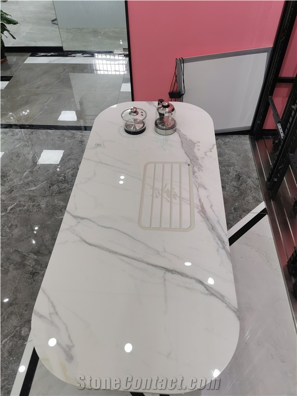Artificial Marble Table Top, Graphene Heating Table