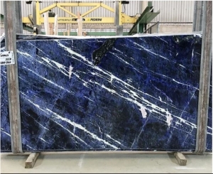 Blue Sodalite Granite Polished Slab Tile