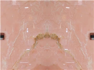 High Quality Pink Onyx Polished For Background Wall