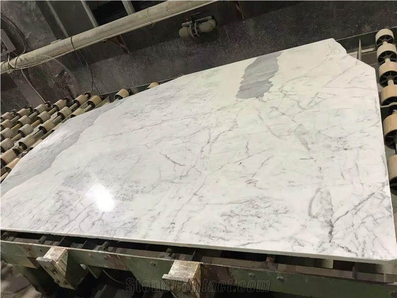 Hot Sale Snow White Marble High Quality Slab Tile