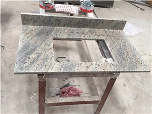 Hot Sale White Granite Commercial Bath Top Vanity Top