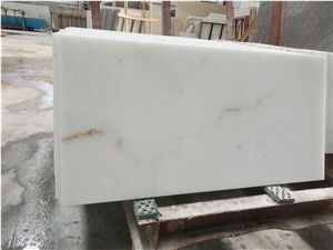 Natural White Marble Polished Floor Tile