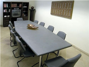 Matacao Diamond Grey Slate Table Top