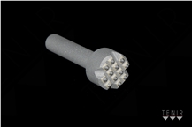 Round Pneumatic Bush Hammer