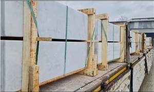 Mugla White Marble Slabs, Tiles