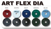 ART FLEX DIA Flexible Polishing Pads For Granite