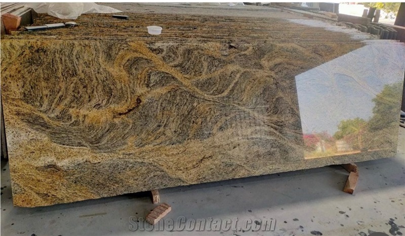 Canyon Gold Granite Slabs